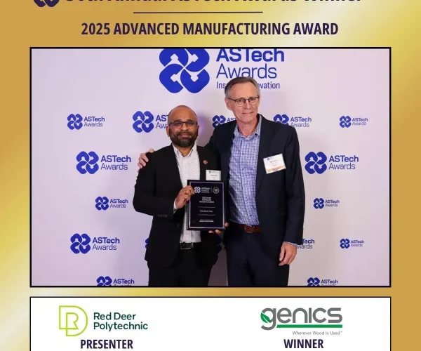 Genics was honoured at the 36th Annual ASTech